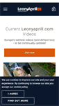 Mobile Screenshot of leonyaprill.com